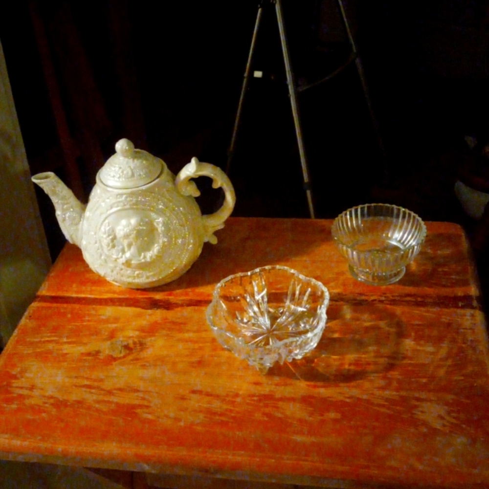 Antique glassware